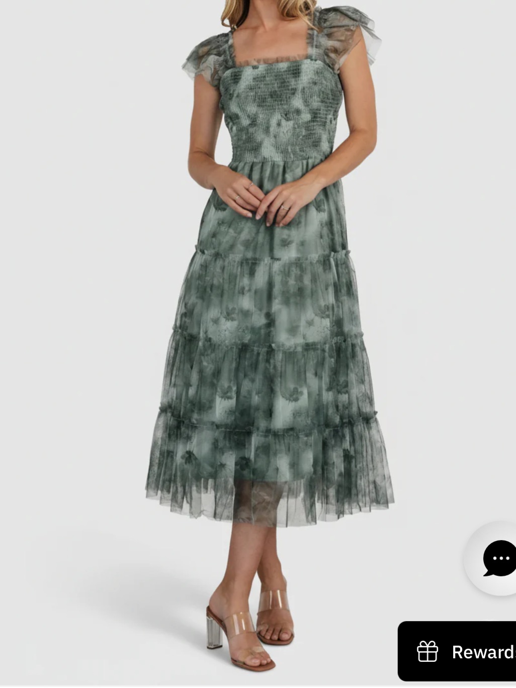 Clementine Tulle Midi Dress
